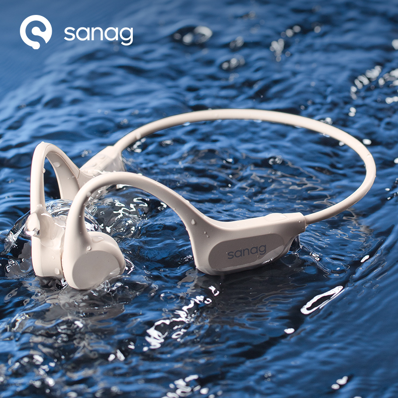 سماعات بلوتوث سناج B60S مقاومة - مراجعة Bone Conduction Running Headphones وسعره