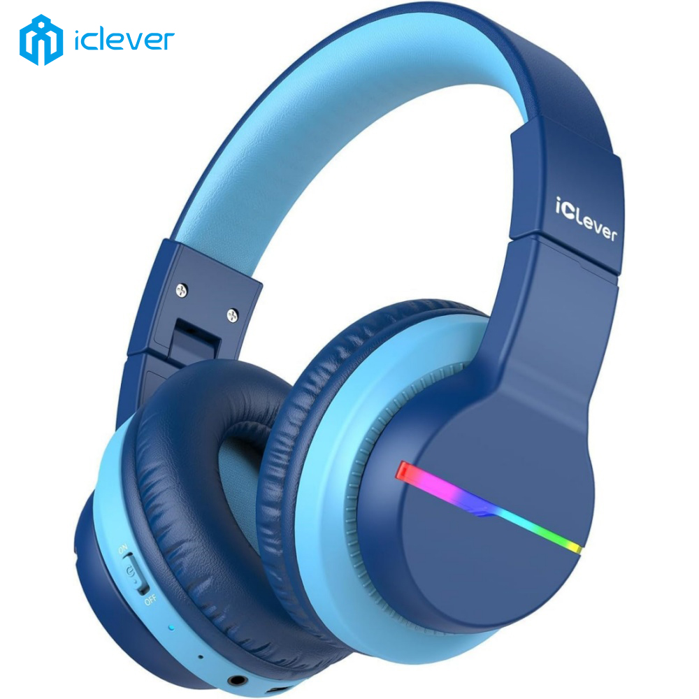 سماعات رأس بلوتوث للأطفال iCle - مراجعة Anc Wireless Over Ear Headphones وسعره