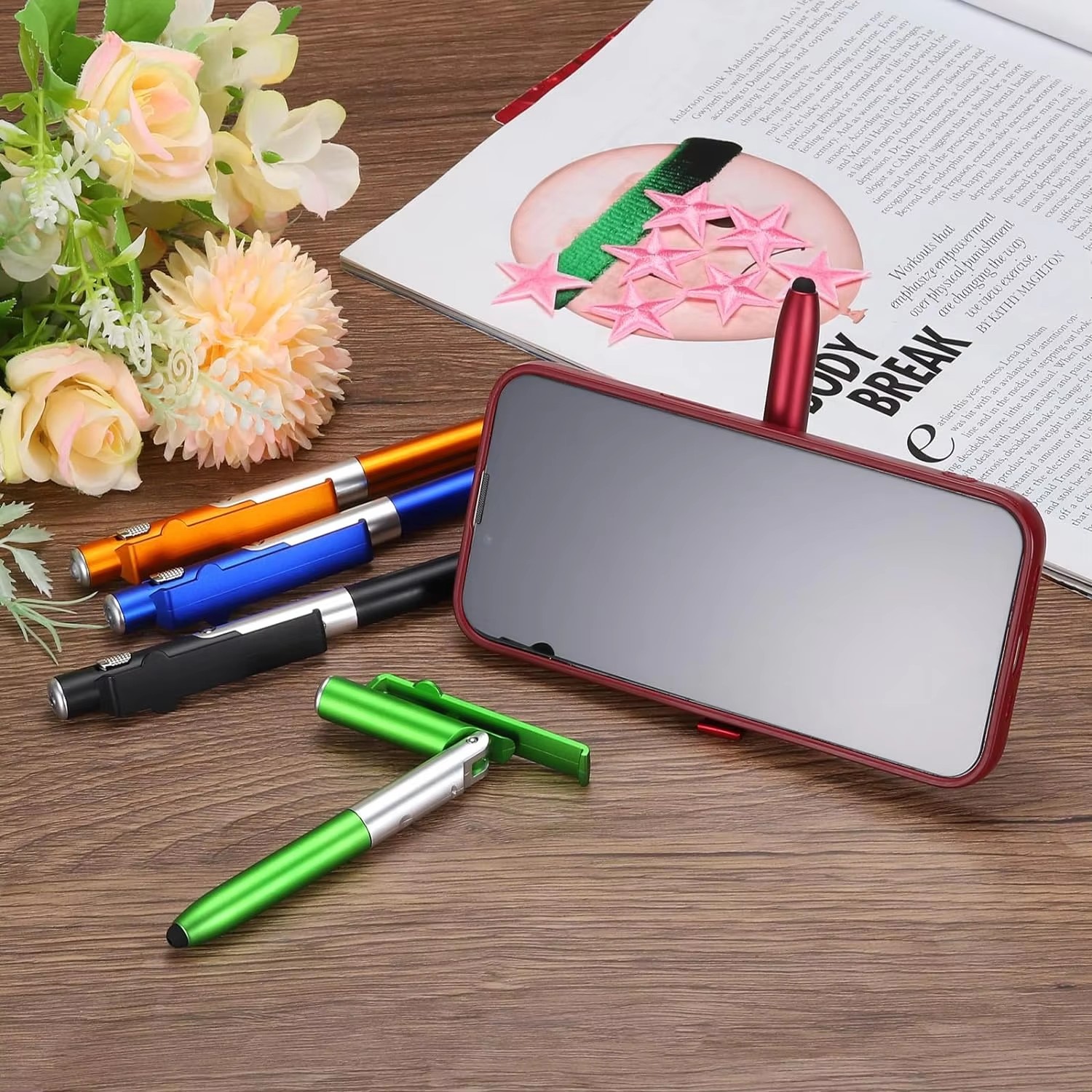 حامل قلم وقلم حبر وقلم LED وحا - مراجعة Tablets وسعره